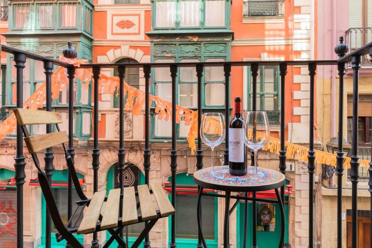 Ferienwohnung Bilbao Chic Barrena Old Town Exterior foto
