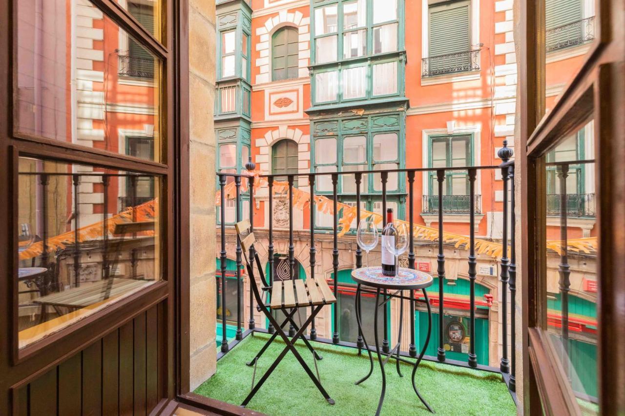 Ferienwohnung Bilbao Chic Barrena Old Town Exterior foto